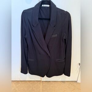 Alexander Wang Knit Classic Black Women's Blazer